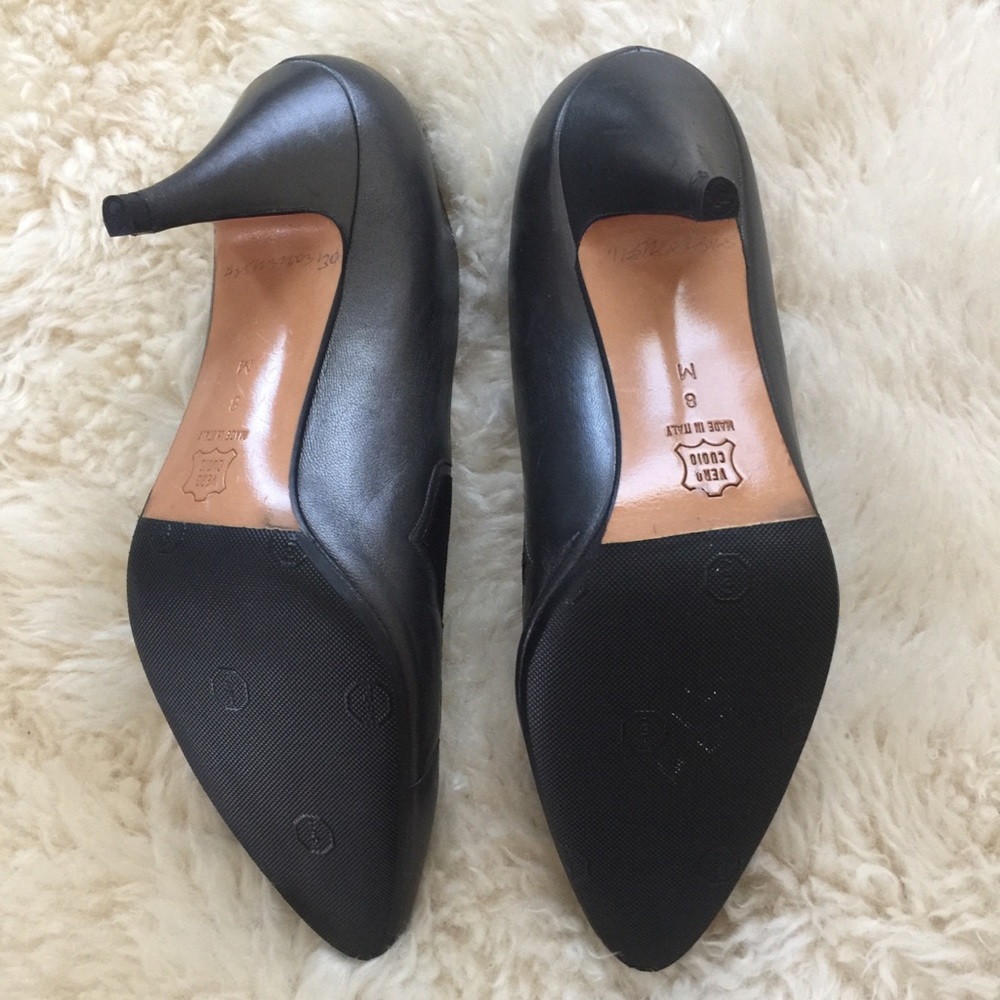 Vintage Bally Grey Leather Pumps - Picture 4 of 4